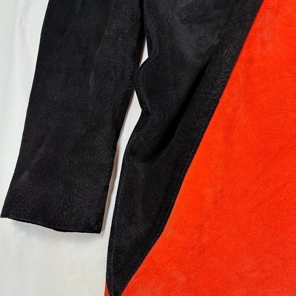 BAGATELLE  Vintage Genuine Suede Leather Shift Dress - Picture 11 of 13